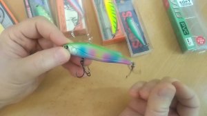 Распаковка посылки с воблером Lucky John Vib Soft 81S