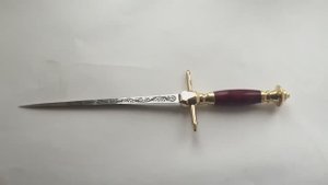 Трёхгранный кованый стилет Герцог