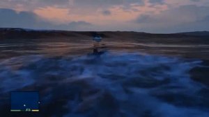 GTA 5: Fighting a Shark