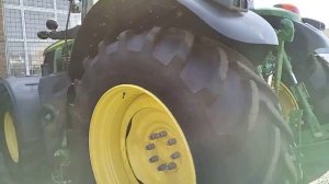 Трактор John Deere 6195M экспресс-обзор от Михаила Рудеева