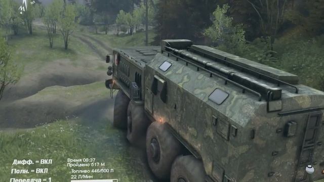Проходим SpinTires смотреть онлайн