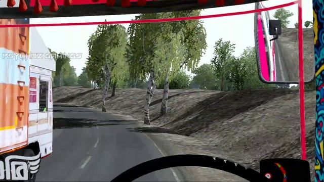 💯First Ride In New Kerala Private Bus | Euro Truck Simulator2 | Enjoy Video