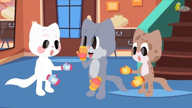 Three Little Kittens Lost Their Mittens - Kids Nursery Rhymes