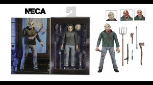 Распаковка и обзор Jason Voorhees \Джейсон Вурхиз\Пятница, 13-е\Neca\Unboxing