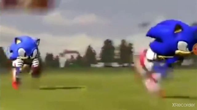 carrera de sonic classic y sonic moderno смотреть онлайн