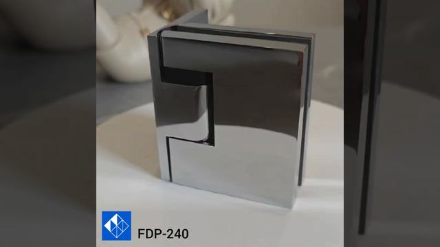 Петля Фурия FDP-240L стена-стекло 90°, с подъемным механизмом