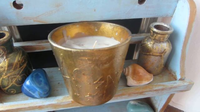 Амулет.  Свеча ручной работы. Два в одном.