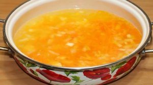 Рассольник с колбасой и сосисками