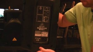 BEHRINGER EUROLIVE b110d vs b210d speaker review