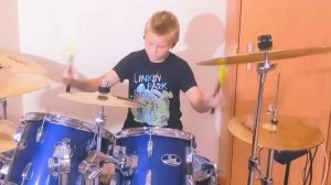 Animal ДжаZ- Три Полоски (drums cover)