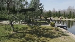 Ловля форели в шикарном месте!