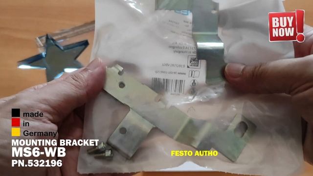 FESTO MOUNTING BRACKET MS6-WB PN.532196 смотреть онлайн