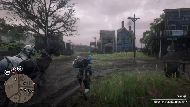 Red Dead Redemption 2_sharing the legendary tatanka Bison смотреть онлайн