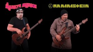Marilyn Manson VS Rammstein (Guitar Riffs Battle)