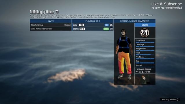 GTA 5 ANY Coloured Duffel Bag 1.50 *NO HEIST* (HOW TO OBTAIN & SAVE COLORED DUFFEL BAG) PS4 смотреть онлайн