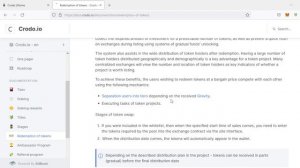 Как происходит выкуп токенов CROD