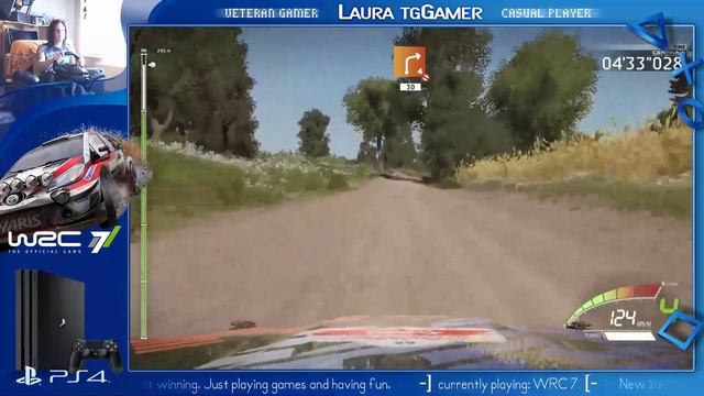 WRC 7 | Logitech G25 смотреть онлайн
