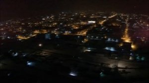 Квадрокоптер, салюты,Новый год 2018, hubsan h501s x4, полеты