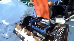 Самодельный минитрактор с двигателем ЗИД