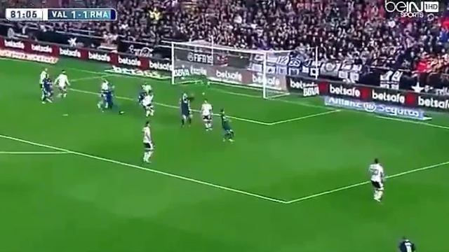 Gareth Bale goal Real Mardid vs Valencia 2-2 2016 смотреть онлайн