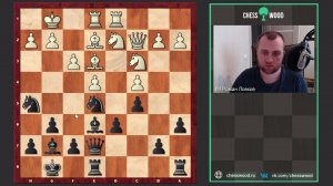 Изучаем дебюты. Староиндийская защита. Партия 1 (Блюбаум - Фируджа)