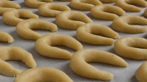 Венские миндальные подковки