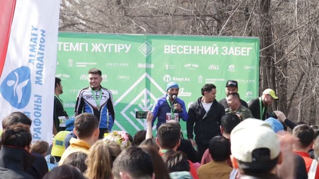 Дневники КМА. Репортаж Нурбола Агыбаева. Алматы марафон. Весенний забег