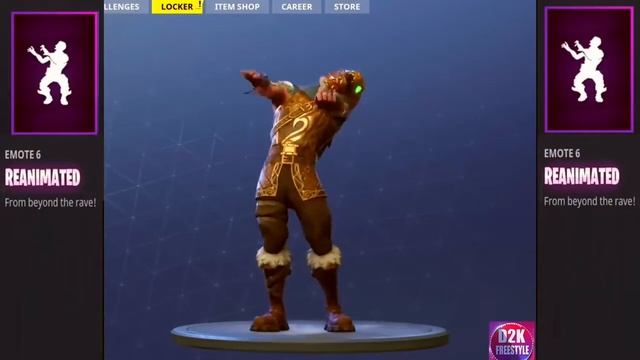 Fortnite All Dances Season 1 to 5