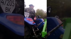 Дискова борона БОМЕТ 1.5 по сидератах. ДОНГФЕНГ 244