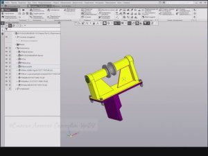 АКТПП. ПР №1. Часть 3. Обучение работе в Компас 3D. Оформление 3D модели сборки.