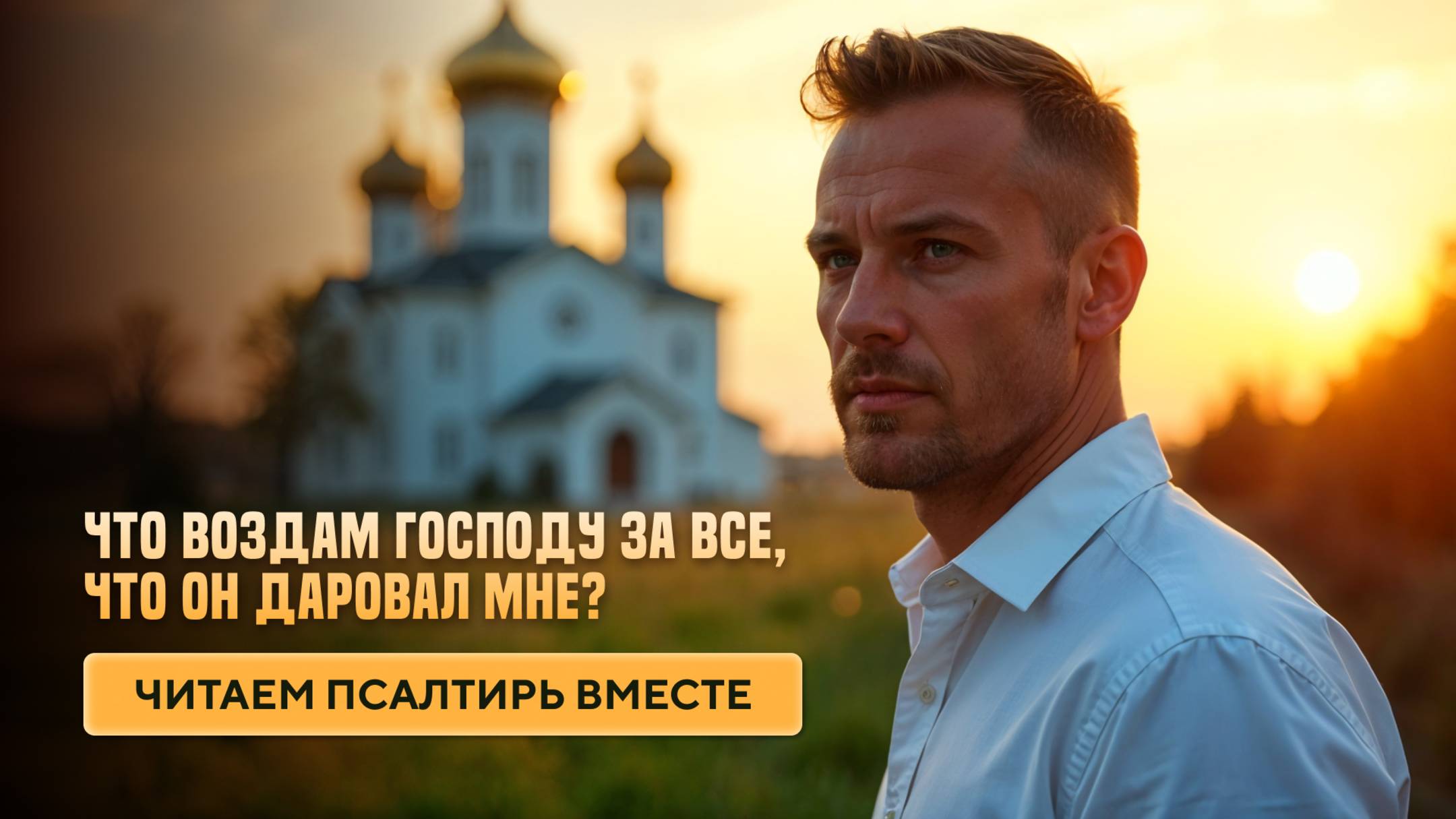 Что воздам Господу за всё, что он даровал мне?