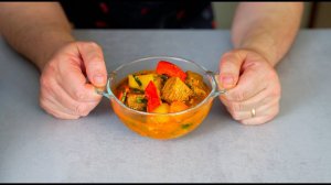 Вкусное овощное рагу с говядиной