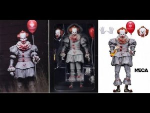 Распаковка и обзор Фигурок Пеннивайза, из фильма "Оно". /Pennywise/It/Neca/Unboxing