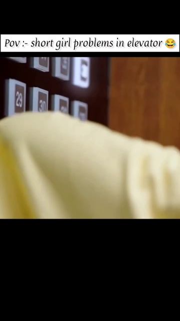 short girls problem in elevator .shorts shortsfeed fallingintoyoursmile chengxiao chinesedram
