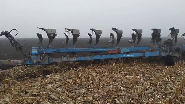 Приорювання кукурудзи/ John Deere 8430+ Lemken Diamant 11/ Оранка кукурудзи/ Вспашка/