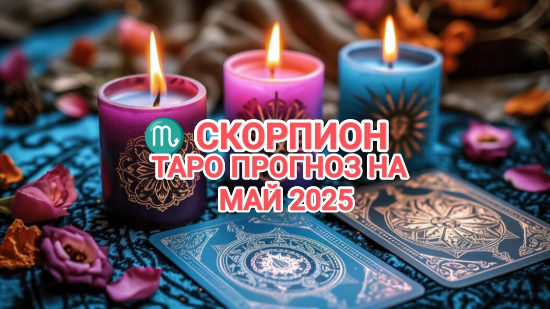 ♏ СКОРПИОН 🍀 ТАРО ПРОГНОЗ НА МАЙ 2025