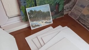 Гризайль. Урок 1. Холст на картоне (ДВП) своими руками