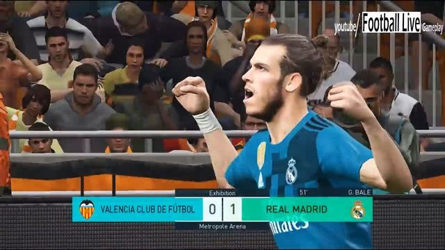 PES 2018 | Valencia vs Real Madrid | Amazing Derby Match | Gameplay PC смотреть онлайн
