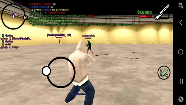Grand Theft Auto San Andreas Multiplayer Android - Test Armi/weapons