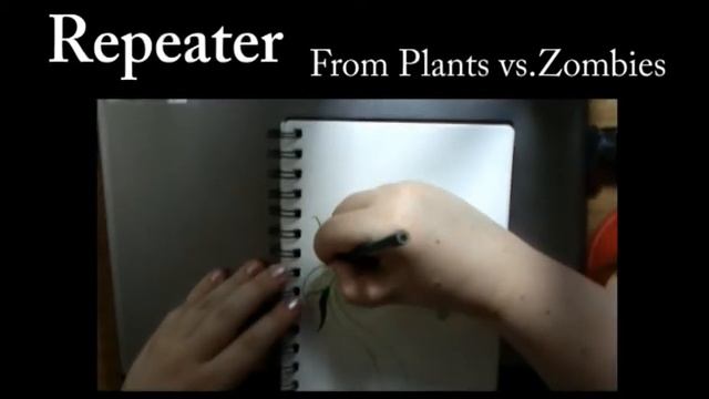 Repeater Drawing [Plants vs Zombies] смотреть онлайн