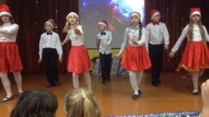 Новогодний танец 5в класса