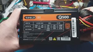 Компьютерный БП Tesla 500w. 80+ Bronze?