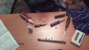 Неполная разборка и смазка МР 512 воздушка