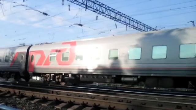 Эп1м-645 с поездом ,,Ингушетия" Назрань Москва смотреть онлайн