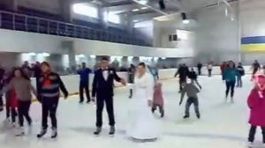 первые молодожёны на "АЛЬТАИРЕ" в Дружковке! 08.12.2013.