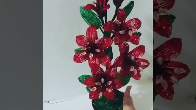 Лилия из бисера смотреть онлайн