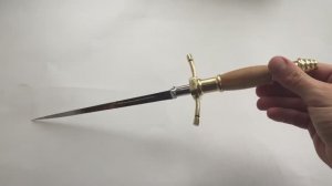 Трёхгранный кованый стилет  Лорд