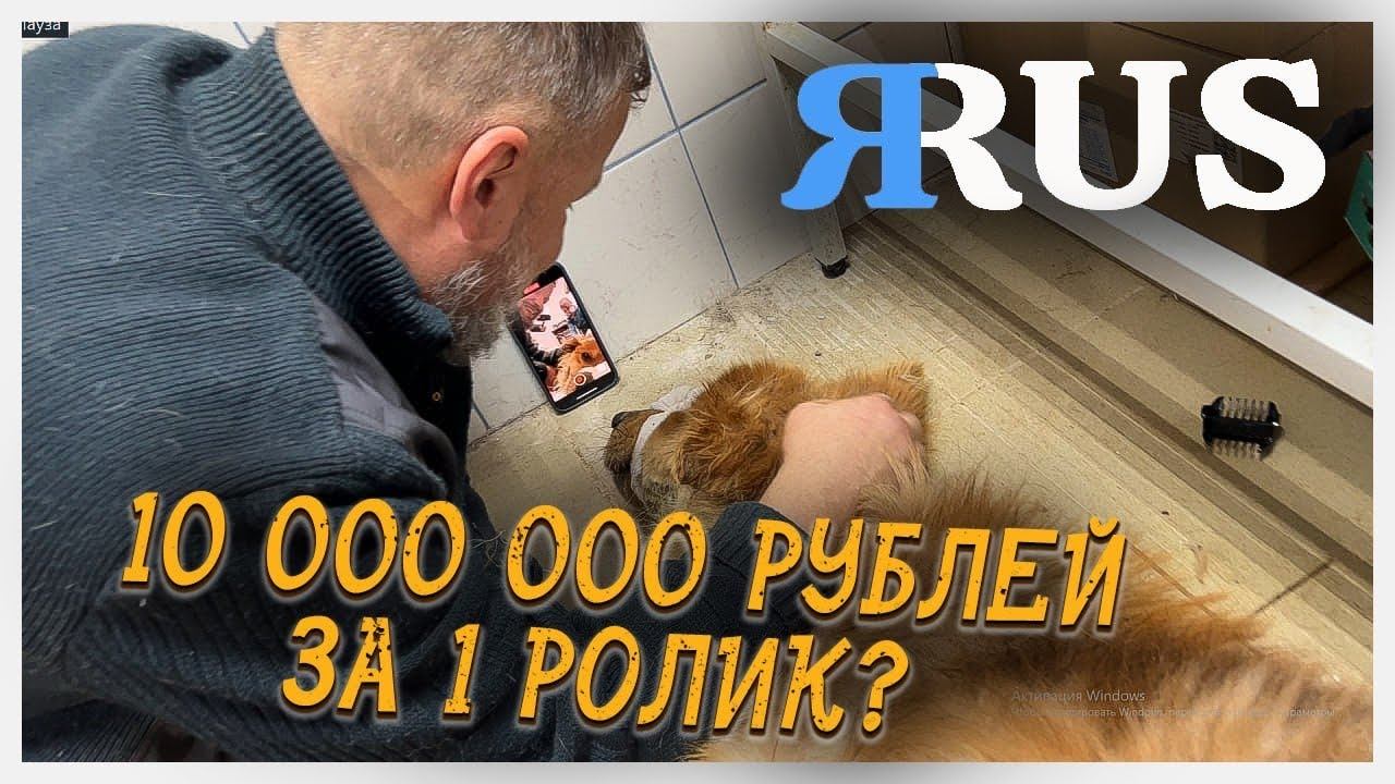 Кто заплатит 10 000 000 рублей за минутный ролик