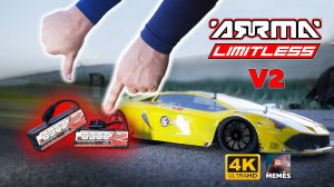 Сможем ли побить наш личный рекорд (243км\ч) после аварии на Arrma Limitless V2???