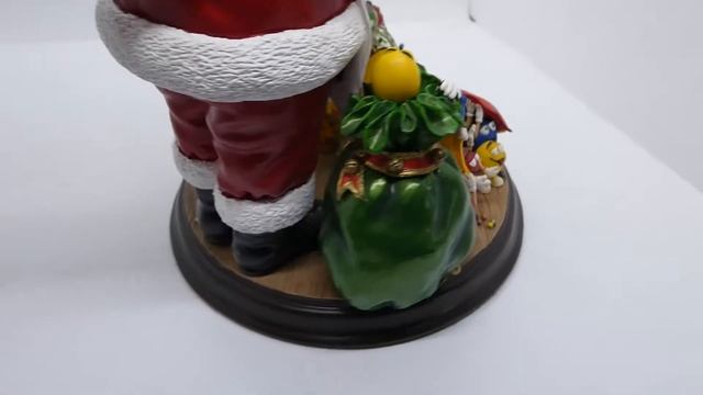 DANBURY MINT M&MS SANTA FIGURINE RARE! смотреть онлайн